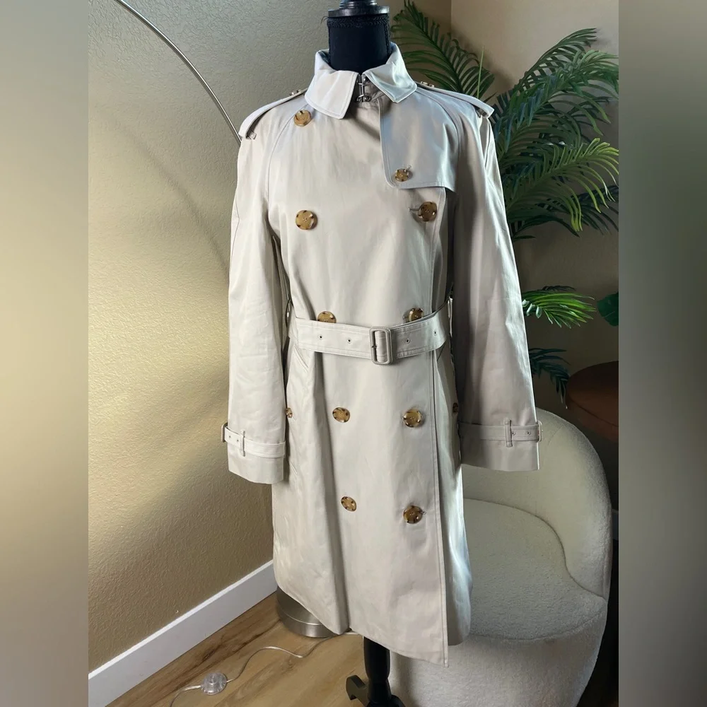 Burberry Classic Beige Trench Coat US4 - Picture 1 of 10